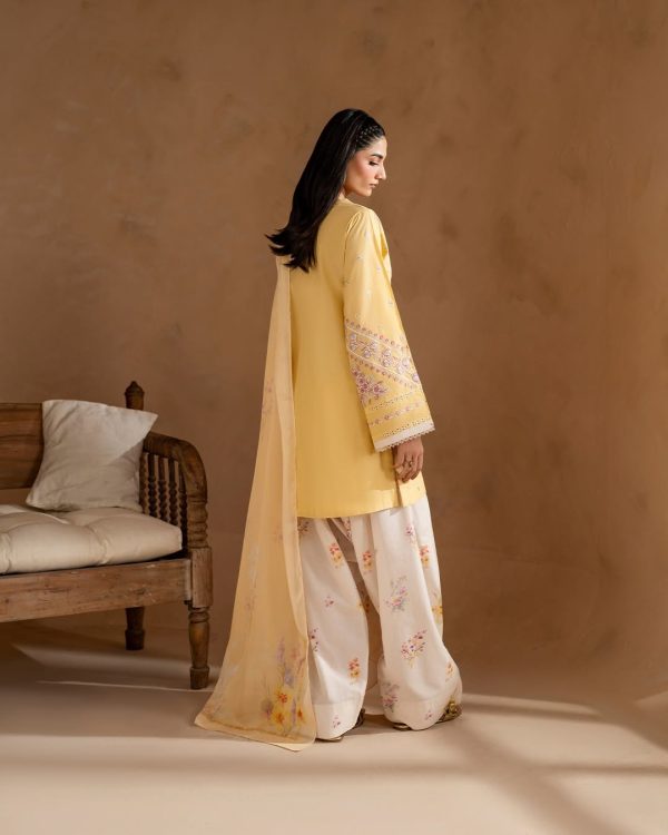 Fabric_ Embroidered Lawn_Details_ 3 Piece _ Available in Unstitched _ Stitched _ UE-473_Price_ PKR 8_990_-__🔗 Shop Now_ https___iznikfashions.com_colle_1 Yellow short kamiz A56